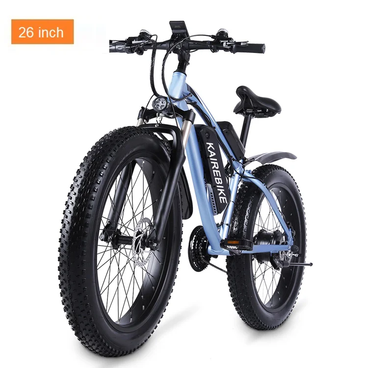 good quality 26 inch 48v 1000watts 17ah e bikes electric pit bike aluminium frame bicycle