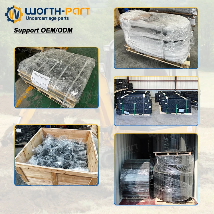 Spare Parts Pc60-5 Pc60-6 Pc60-7 Pc75 Pc75uu Pc100 Bottom Down Track Roller For Mini Excavator