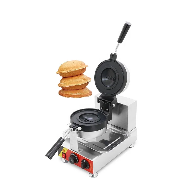 Rotatable Pan Ufo Hamburger Press Ice Cream Brioche Sandwich Machine