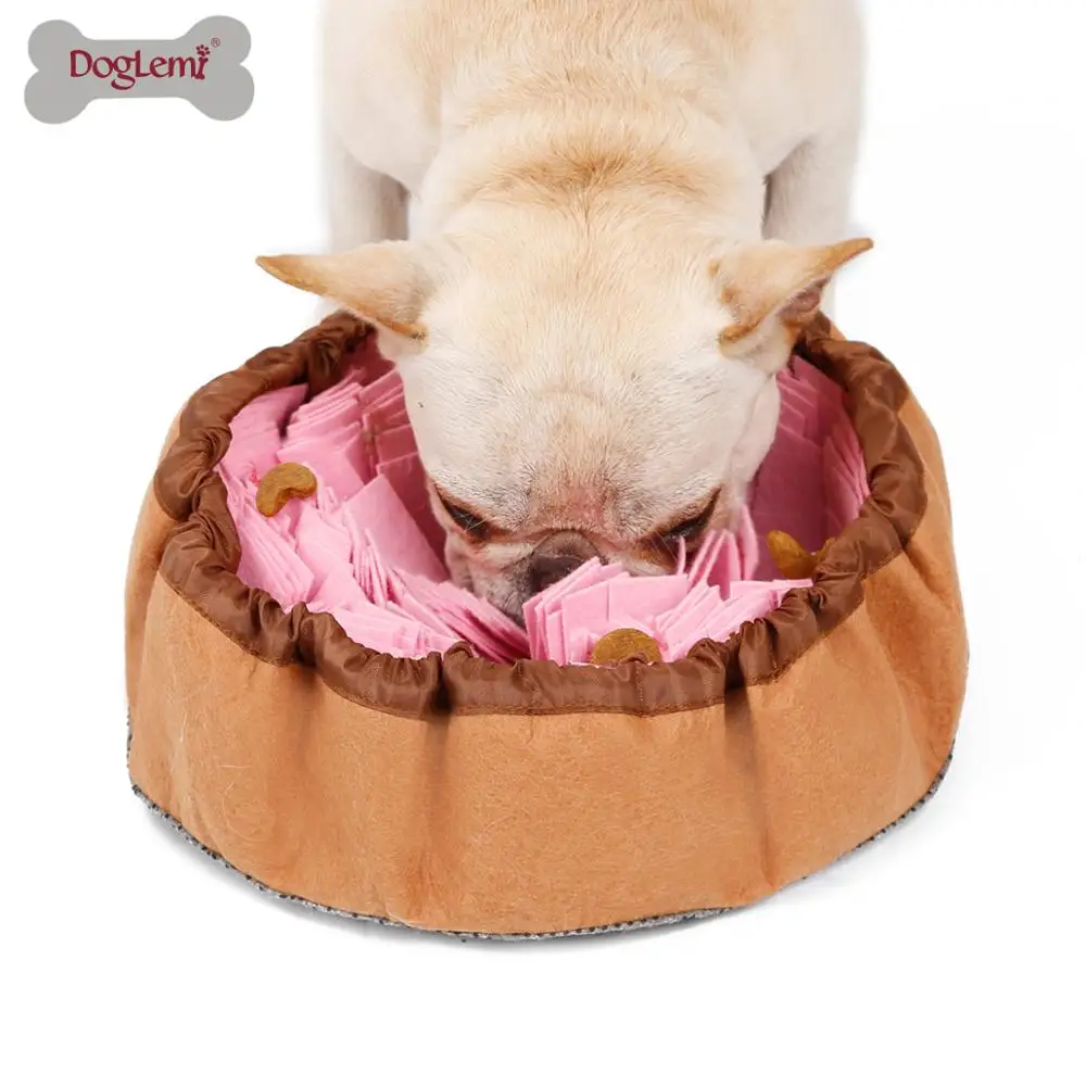 Тренировочная миска для медленного употребления IQ, коврик для табака для собак, коврик для домашних кошек, рабочий коврик для носа