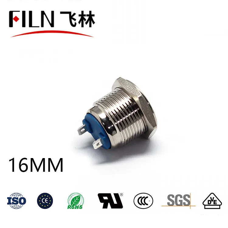 Short body Flat Indicator lights waterproof Signal lamp no wire 12V 24V 220v power signal lamp LED indication indicator Light