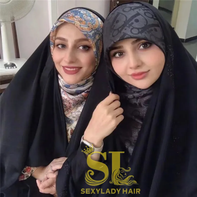 Wholesale Lycria fabric Muslim Head Wrap hijab Scarf Premium Jersey Cotton Hijab For Netherlands Women