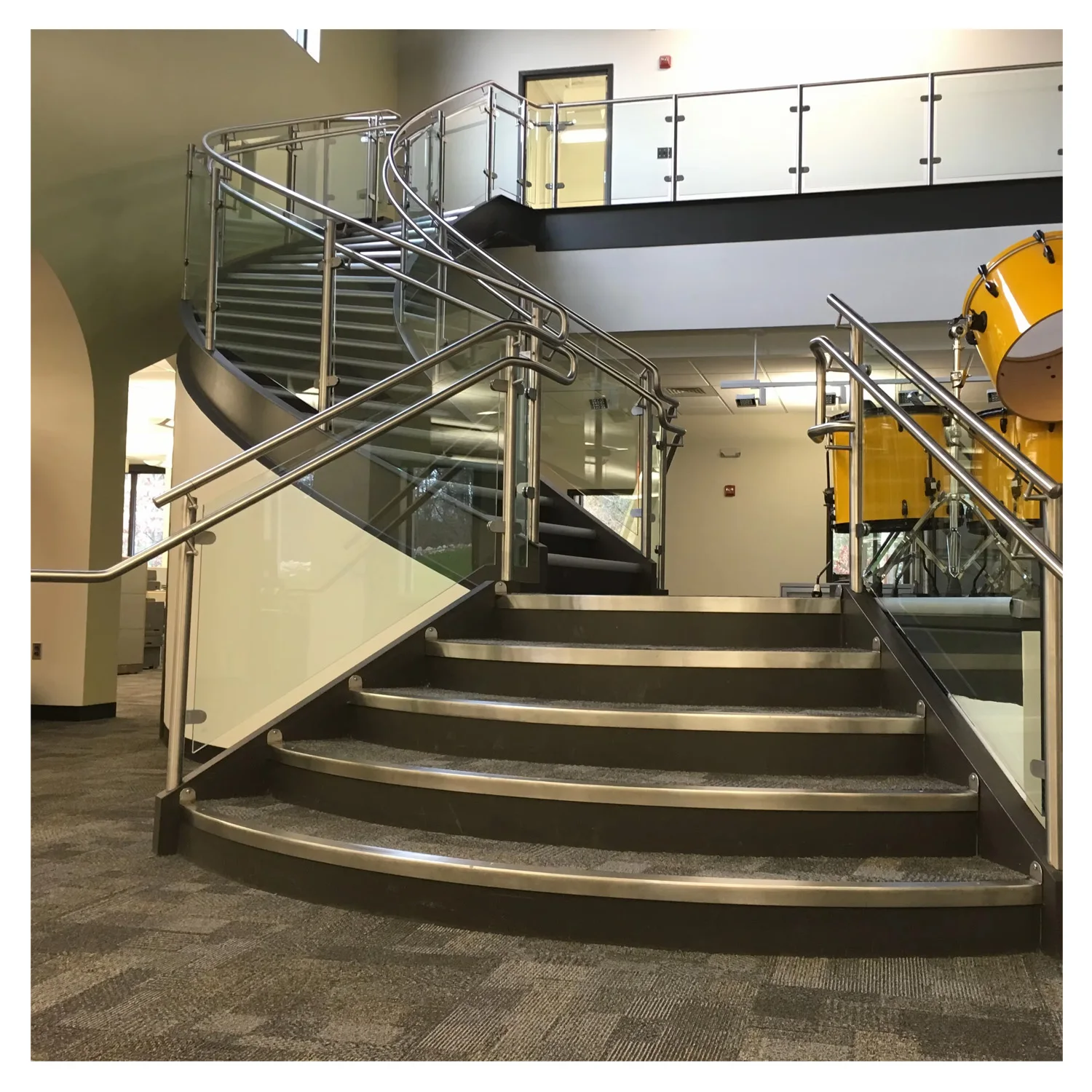 Stainless steel railing price per meter wire cable fitting balcony balustrade frameless