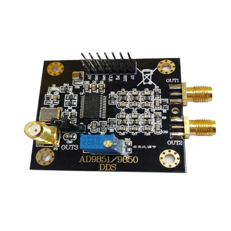 AD9851 High-Speed DDS Module Signal Source Generator Module Sine Wave Square Wave Signal Generator Module