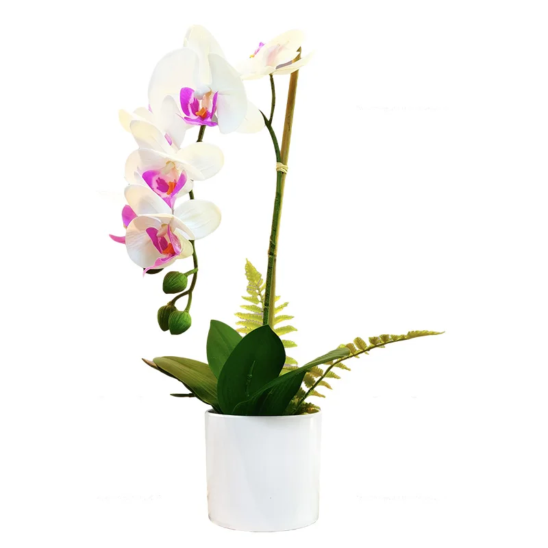artificial butterfly orchid flowers wholesale customized decorative artificial bonsai flowers artificial indoor artificial plant