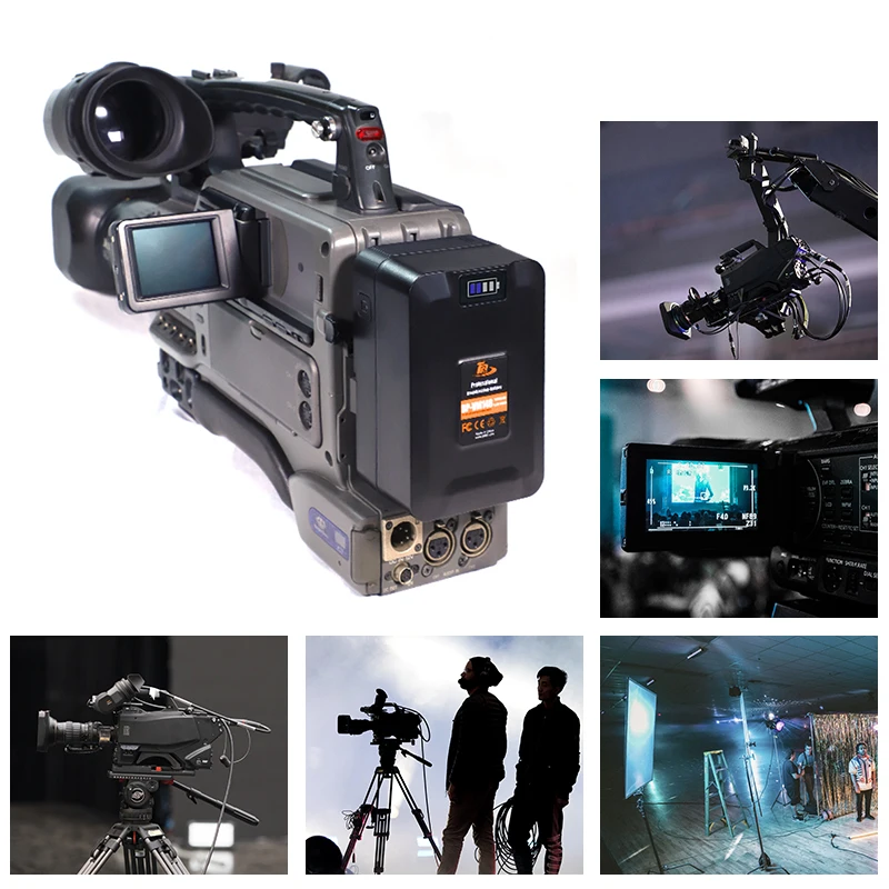 TPF 14 8 V 10000 мА/ч V-Mount литий-ионная аккумуляторная батарея литий-ионного лития 148Wh V-Lock для литий-ионных аккумуляторов профессиональные фотографы и