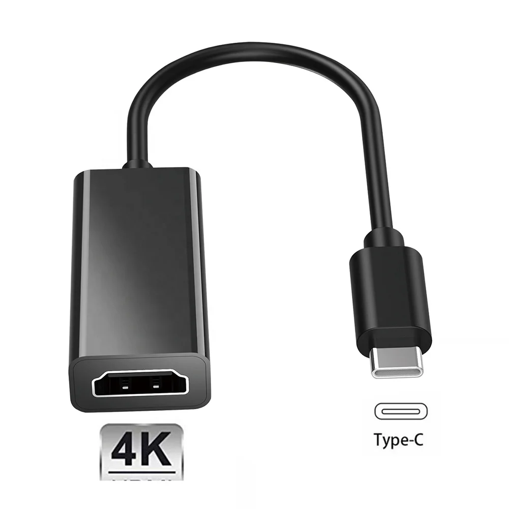 20 см 4K Тип C к HDMI адаптер USB 3 1 USB-C USBC для подключения женскому кабелю