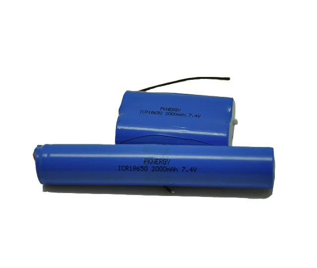 Rechargeable Energy Storage 2s1p Li-ion Lithium Battery 18650 7.4v 2200mAh Lto Li Ion Battery Pack
