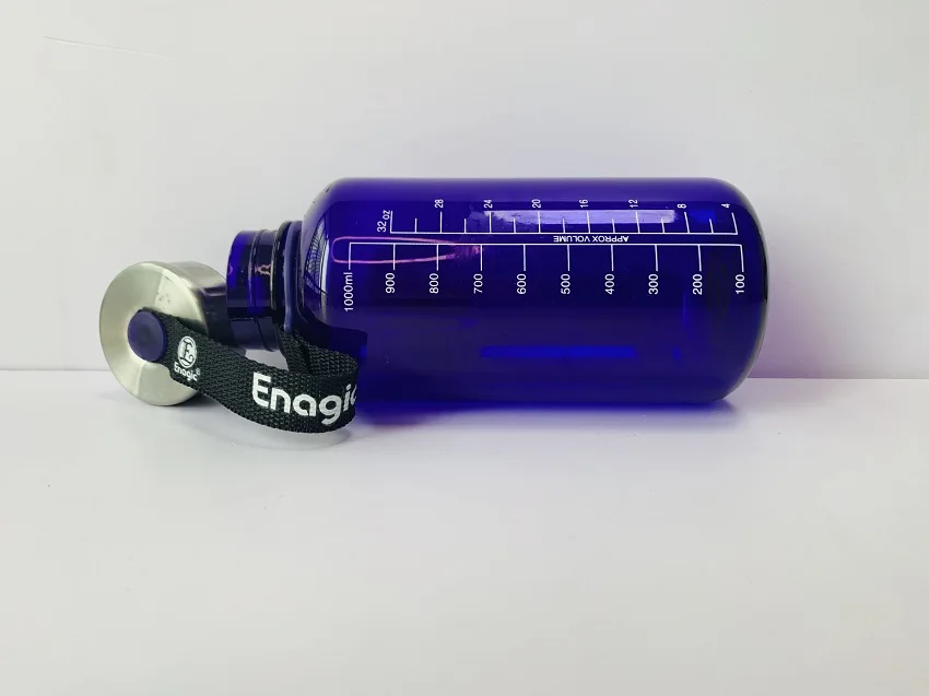 1000ml Purple Kangen Water Bottle 1 Liter Tritan Plastic Enagic Kangen Water Bottle