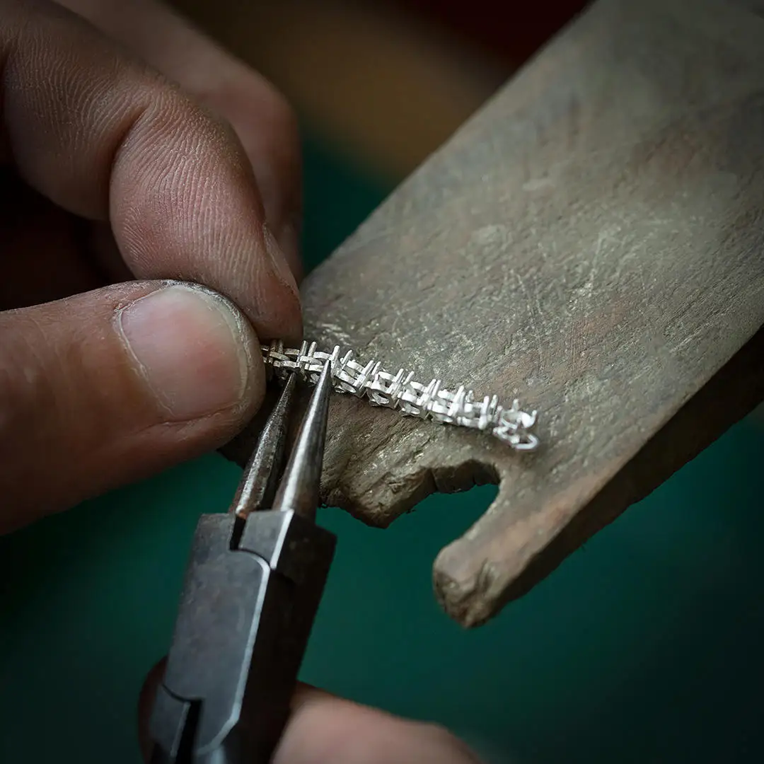 wholesale tennis bracelets Hip Hop Style Luxury Custom Jewelry Diamond Iced out Tennis Diamond Bracelet moissanite jewelry