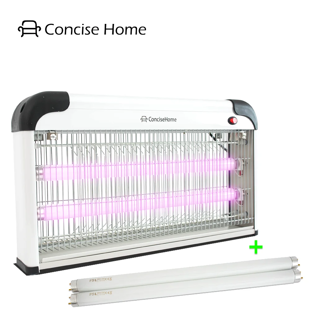 30W lamp electric mosquito kill wholesale mosquito racket electric fly swatter with light lamp mosquito pest killer