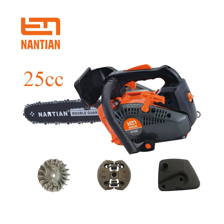 NANTIAN 25cc легкая малогабаритная цепная пила с низкой вибрацией