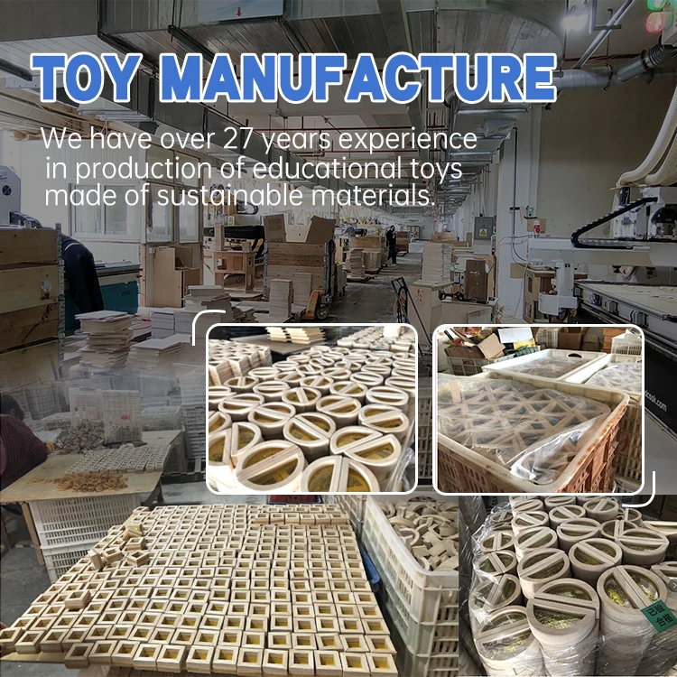 Wooden Binoculars Mini Magnifying Children Games Pretend Play Science Telescope Learning Toys For Kids Boys Girls Kaleidoscope