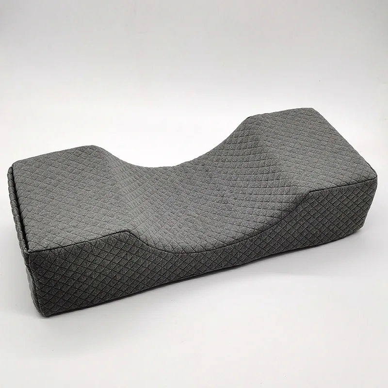 New Headrest Cosmetic Adjustable Neck Head Positioning Eyelash Extension Lash Pillow Light Memory Foam Extension Lash Pillow