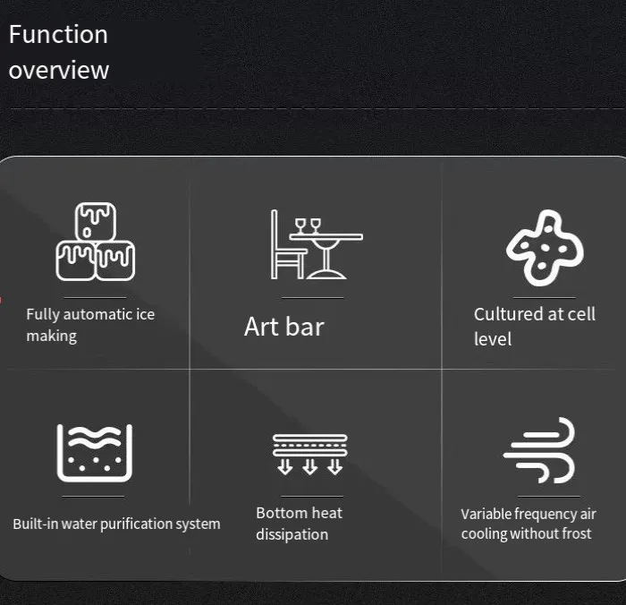 Бытовые холодильники и морозильники 550L домашний холодильник барная стойка для льда