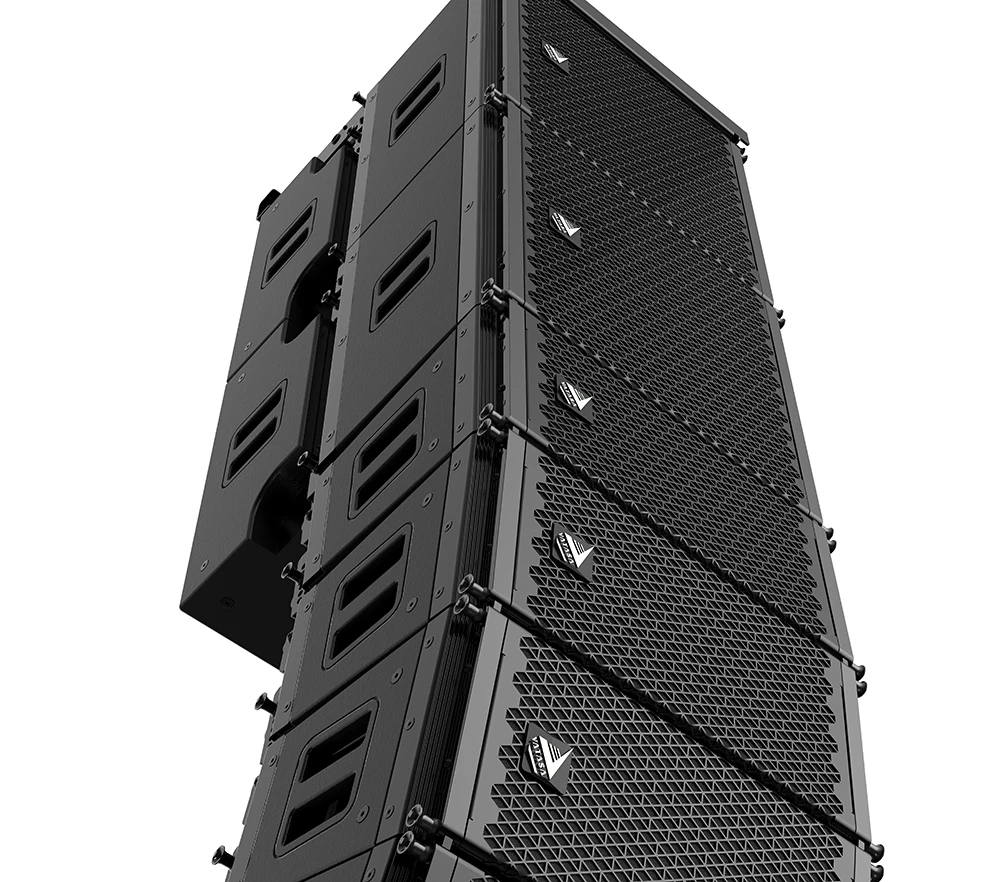 VATASA new design dual 8 inch passive mini line array speakers