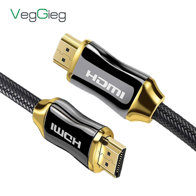 OEM & ODM 1 м 2 м 3 м 5 м 4k 60 Гц HDMI шнур 48 Гбит/с ультра высокоскоростные HDMI-кабели высокого качества 8 футов Hdmi кабель