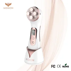 Logo Printing Led Light Therapy RF EMS Skin Care Face Light Therapy Anti Aging Face Lifting Machine