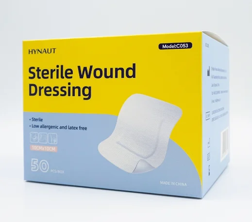 2020 hot sale OEM customized disposable sterile wound dressing PU/ non-woven type for surgical use CE ISO13485 approved
