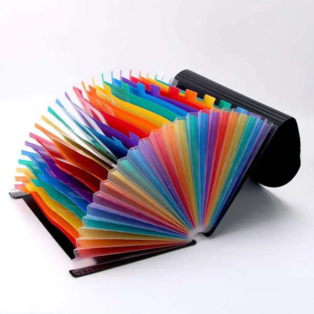 
Big Custom Expandable Folders Divider Plastic Expanding File Folder 