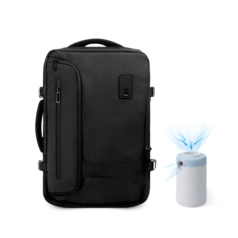 Anti-theft large capacity vacuum backpack Vacuum Compression Backpack with vacuum pump expandable bag shrinkable bag