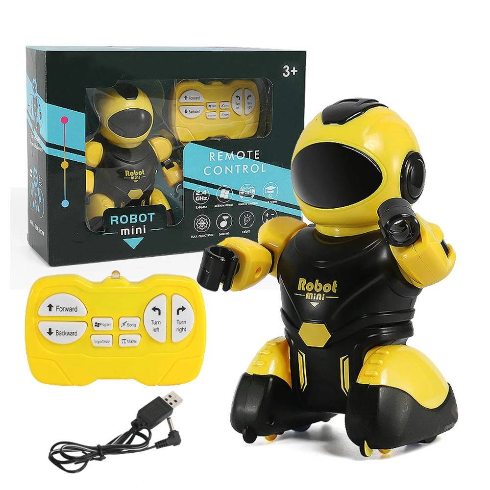 Funny Electric RC Toy Mini Dancing Robot With Led Light