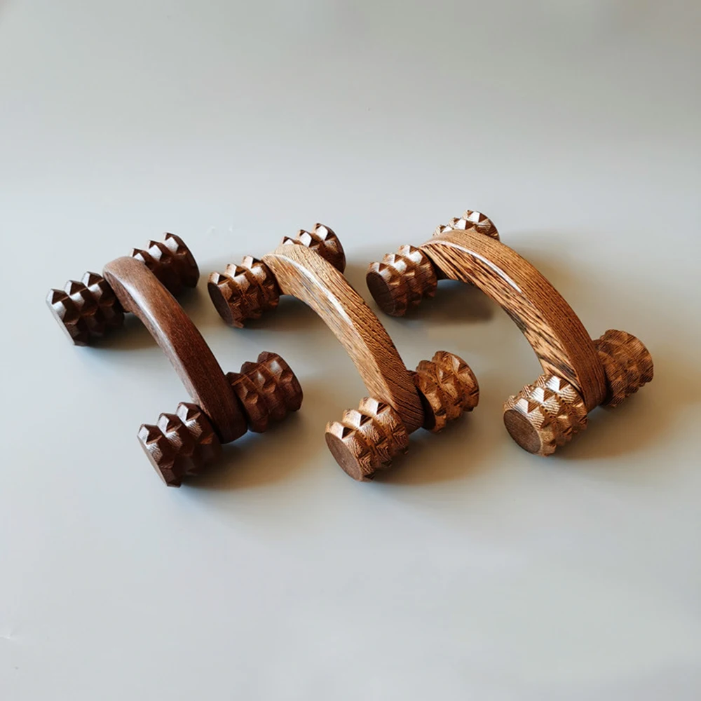 Natural Wooden Body Roller Fascia Massage Wooden Therapeutic Tool Wooden body Massager