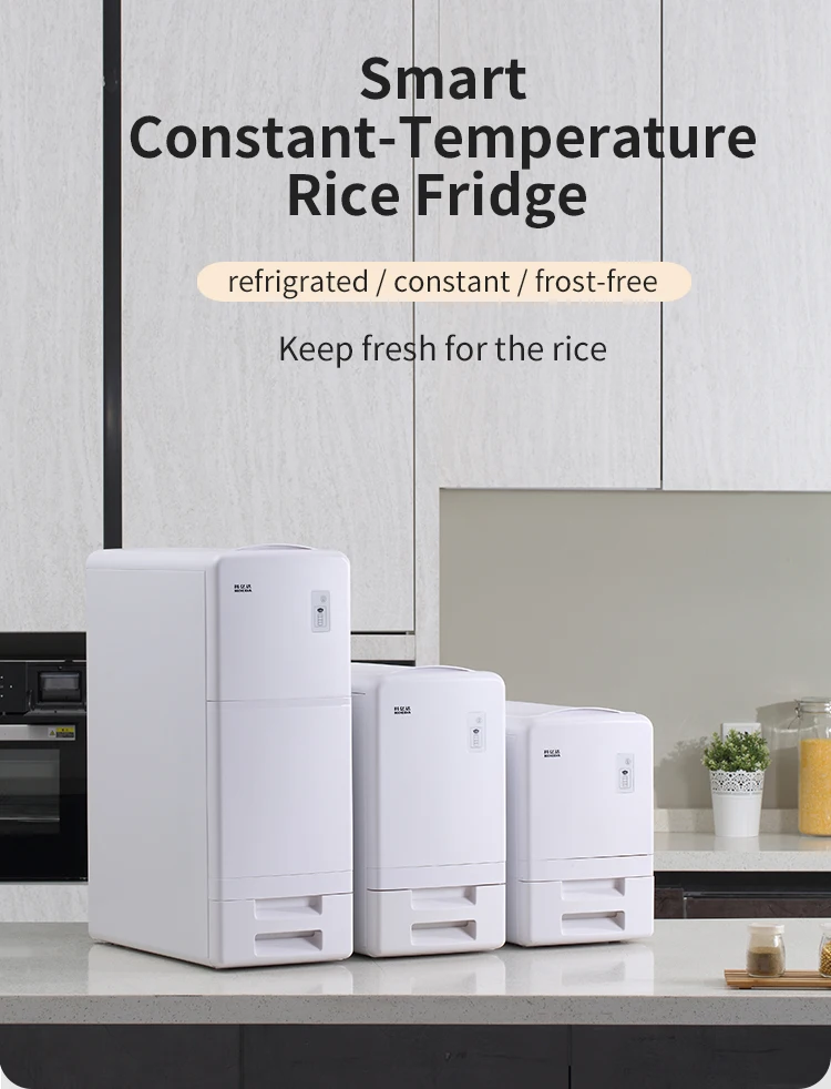 Automatic Rice Refrigerator Constant Temperature Storage Rice Container Smart Rice Dispenser