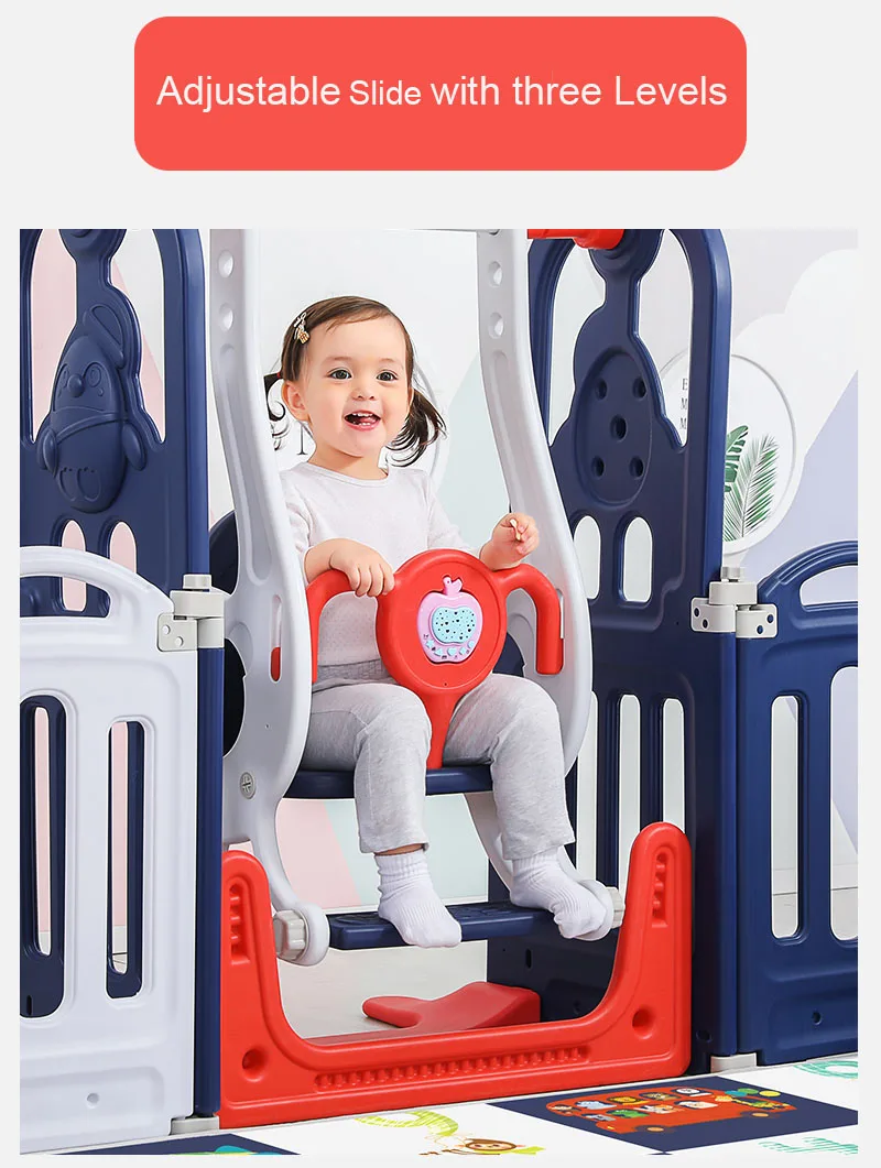 Baby Playpen for Babies and Toddlers Portable Play Yard for Children Foldable Crawling Fences Large Activity Area