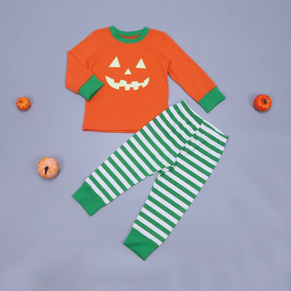 new coming halloween clothings Grimace Glowing Clothes baby winter pajamas without moq