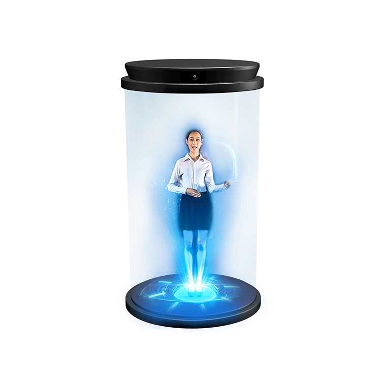 hologram projector 360 holographic display hologram cylinder