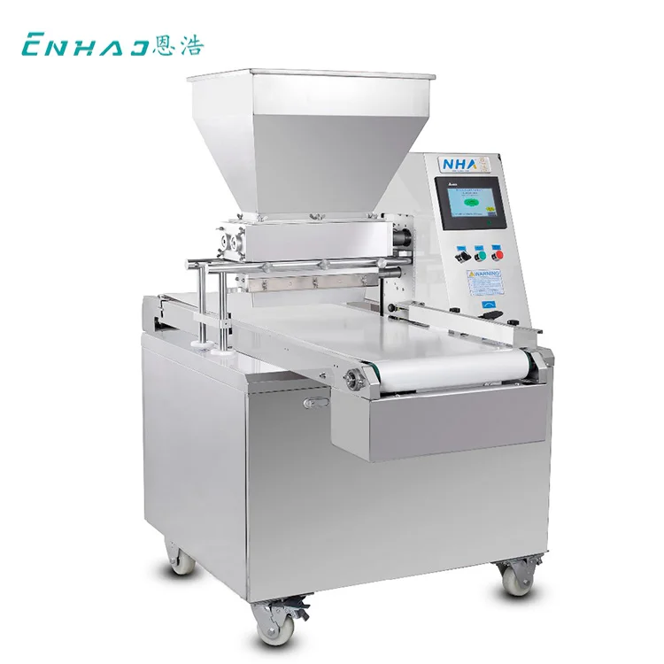 Save Labor Cost fully automatic cupcake machine soft sponge cake making cake depositor machine