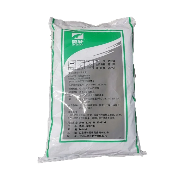 Citric Acid Monohydrate as Plasticizer  Citric Acid Monohydrate for Beverages Citric Acid Monohydrate Industrial Grade