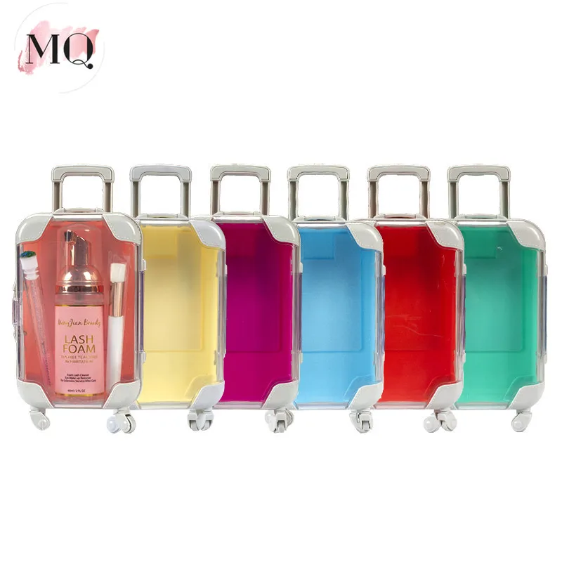 Foam Lash Shampoo kit 3 in 1 30/50/60ml Lash Bath And Cleansing Brush With Glitter Mascara Wand Cleanser Remover Lashshampoo