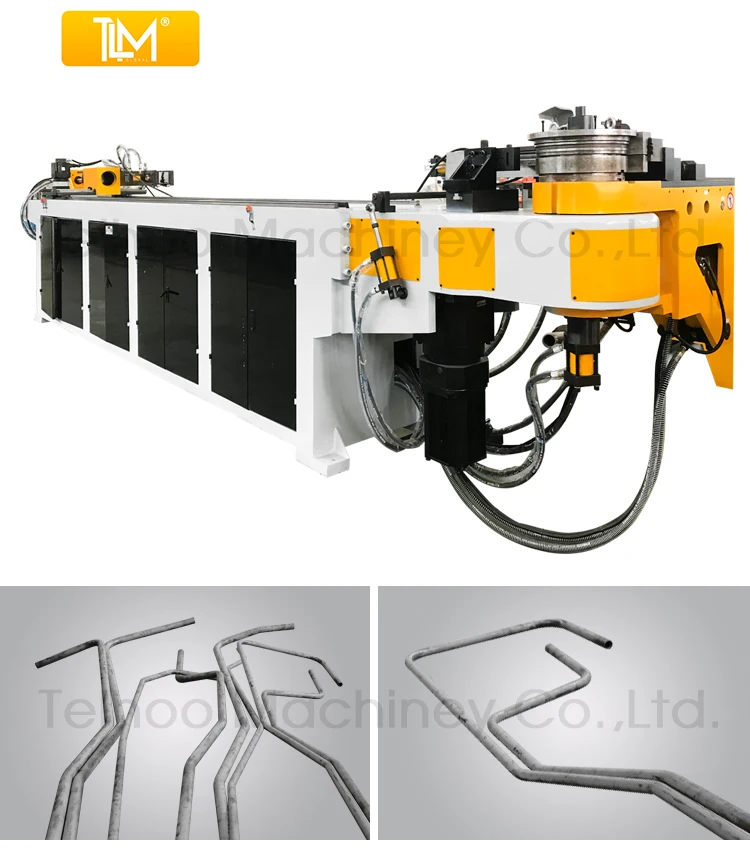 cnc automatic 89 electric exhaust hydraulic pipe tube bending machine price for metal ms aluminum copper stainless steel square