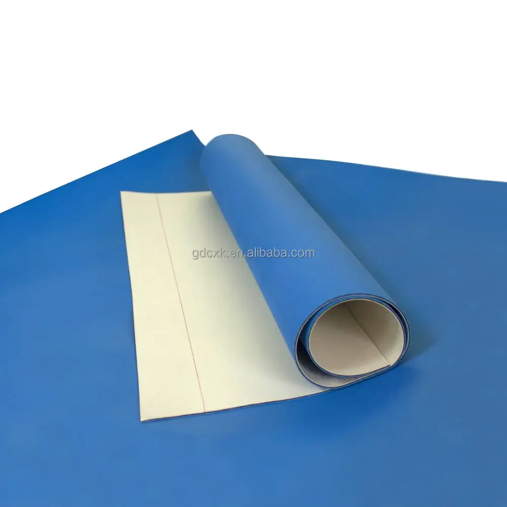 Blue color 1.95MM Compressible rubber blanket for high speedy printing runs