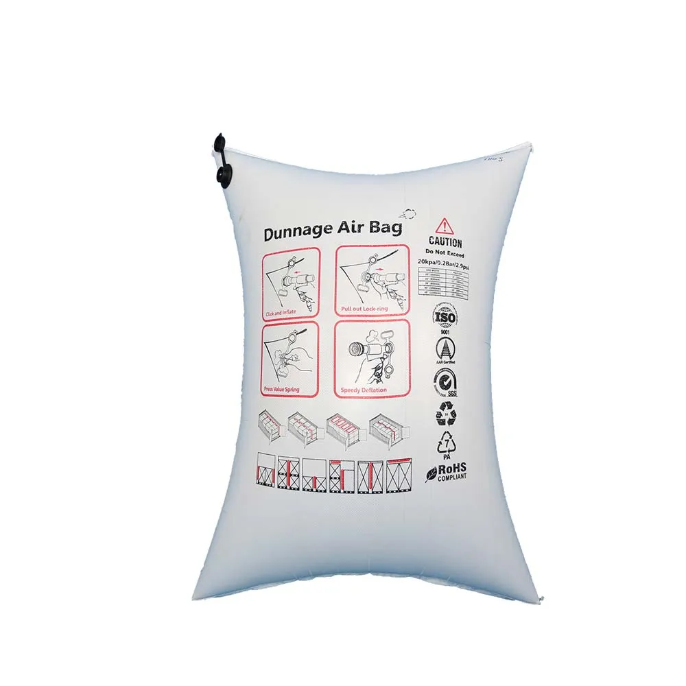 100*130CM Packing Factory Reusable PP Woven Cushion Bags Inflatable Air For Container Protection