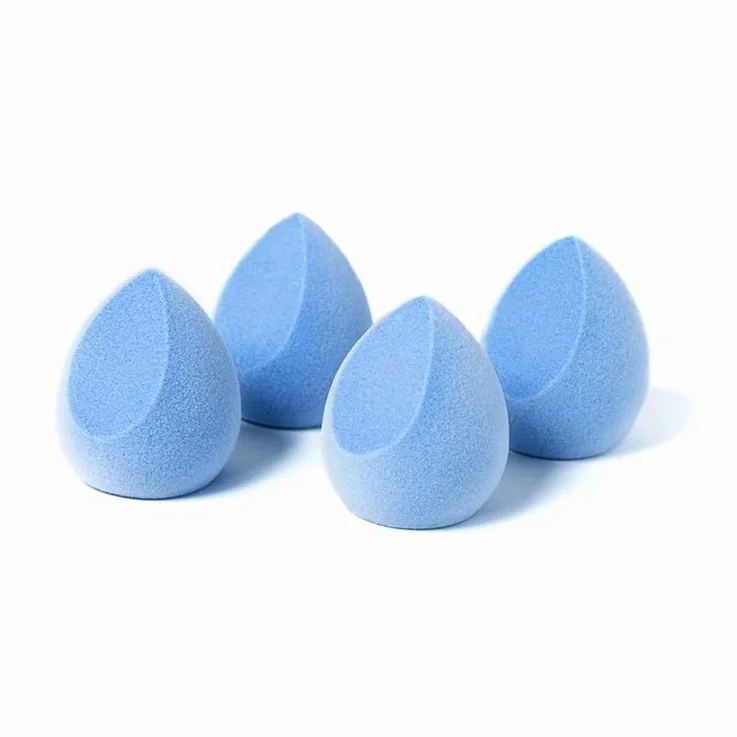 2022 New Arrivals Fuzzy Cosmetic Puff Velvet Beauty Sponge Blender Flocking Microfiber Miracle Powder Makeup Sponge