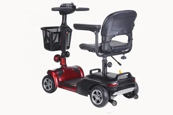 Elderly Care Products Foldable Four Wheel Handicapped Electric Scooter