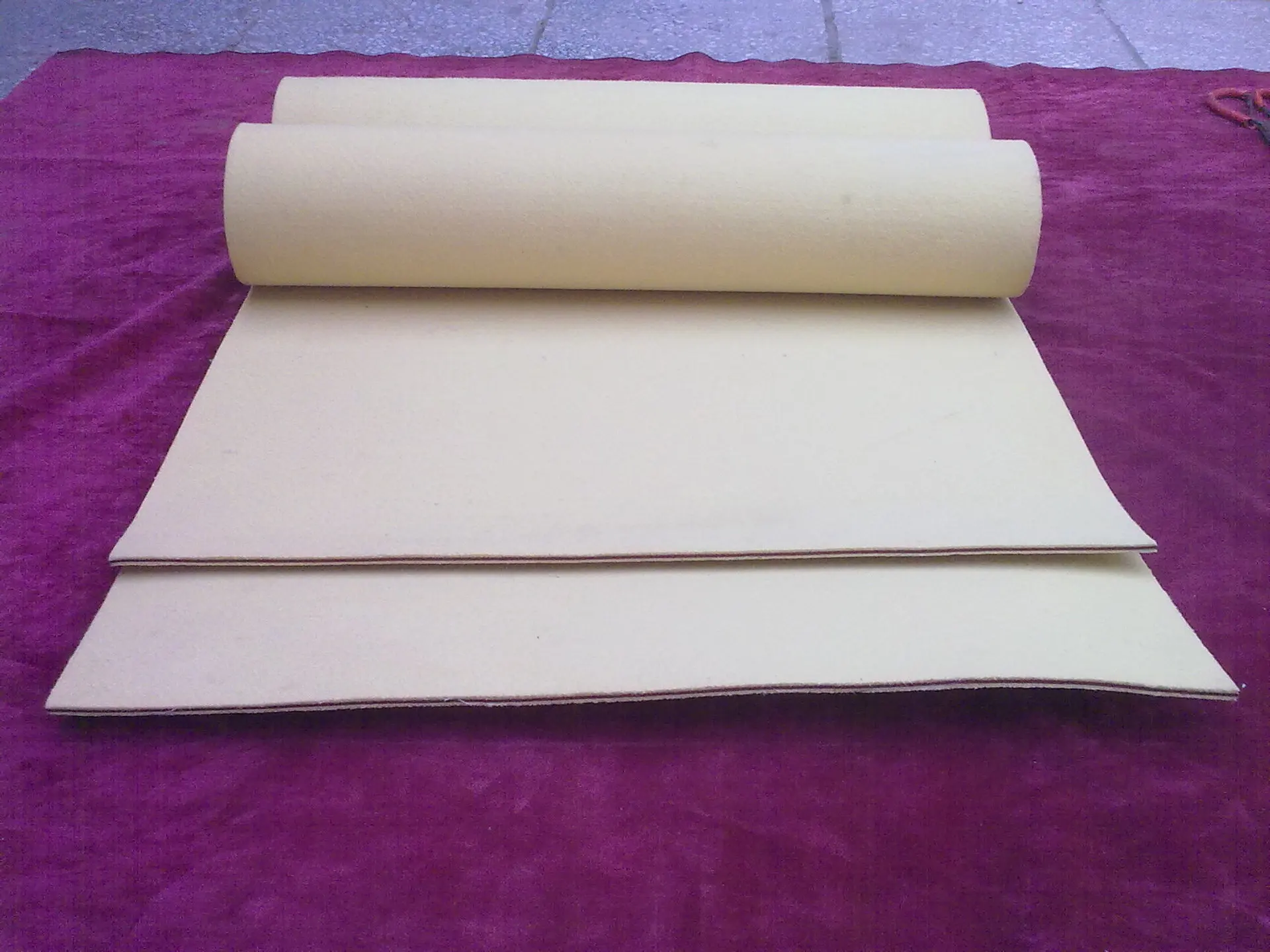 High quality and low-priced sales of non-woven industrial fabric Aramid felt, preox felt, industrial fabric felt