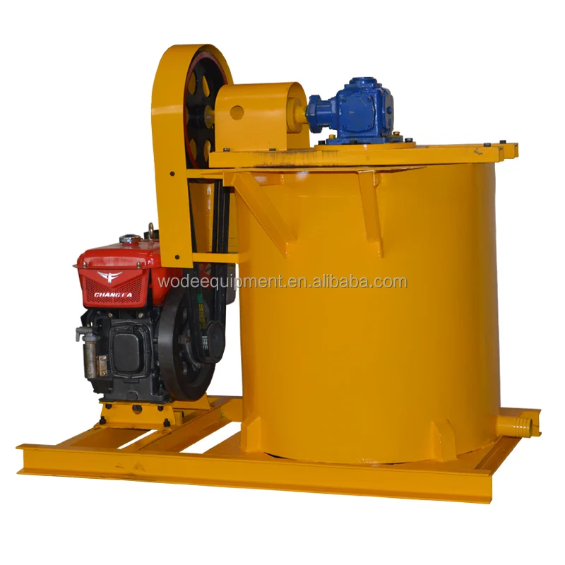 China reliable suppliers 360 liter diesel engine high shear cement grout mixer machine