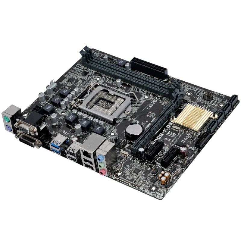 H110M-K D3 FOR ASUS LGA1151 Intel H110 2xDDR4 DIMM Micro ATX form factor Motherboard