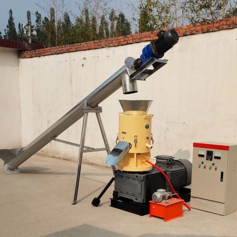 Commercial culture flat mold processing equipment wood pellet production line