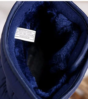 Waterproof shoes With antiskid buckle winter snow boots keep warm