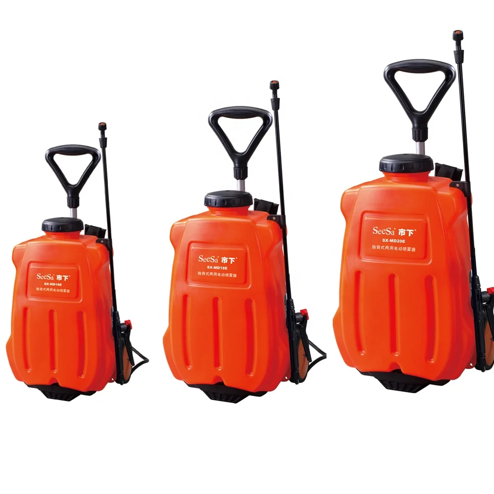 Seesa 16L portable knapsack ulv electric power pressurized agricultural sprayer