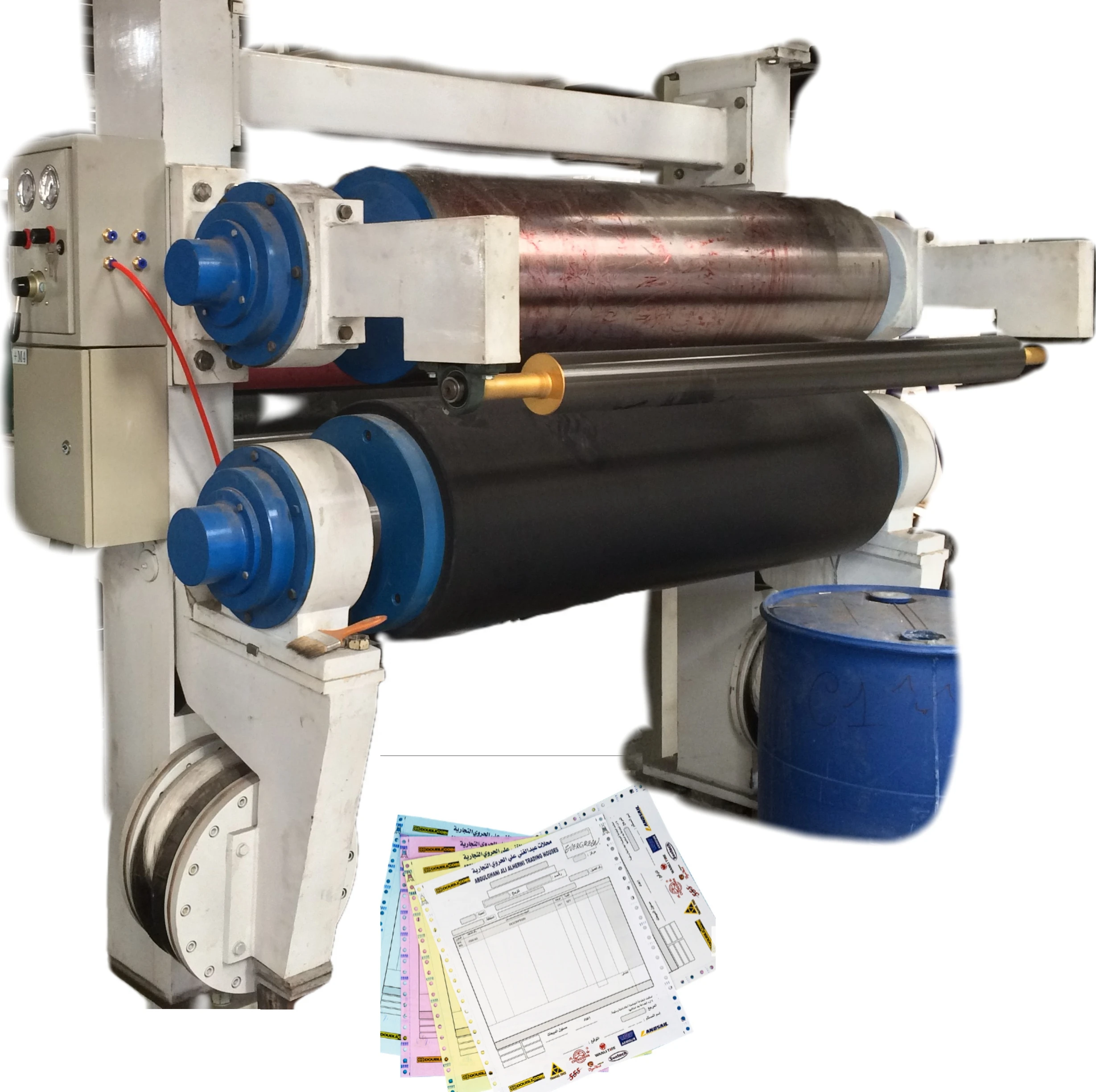 Carbon-free paper making machine NCR paper coating machine for copy paper