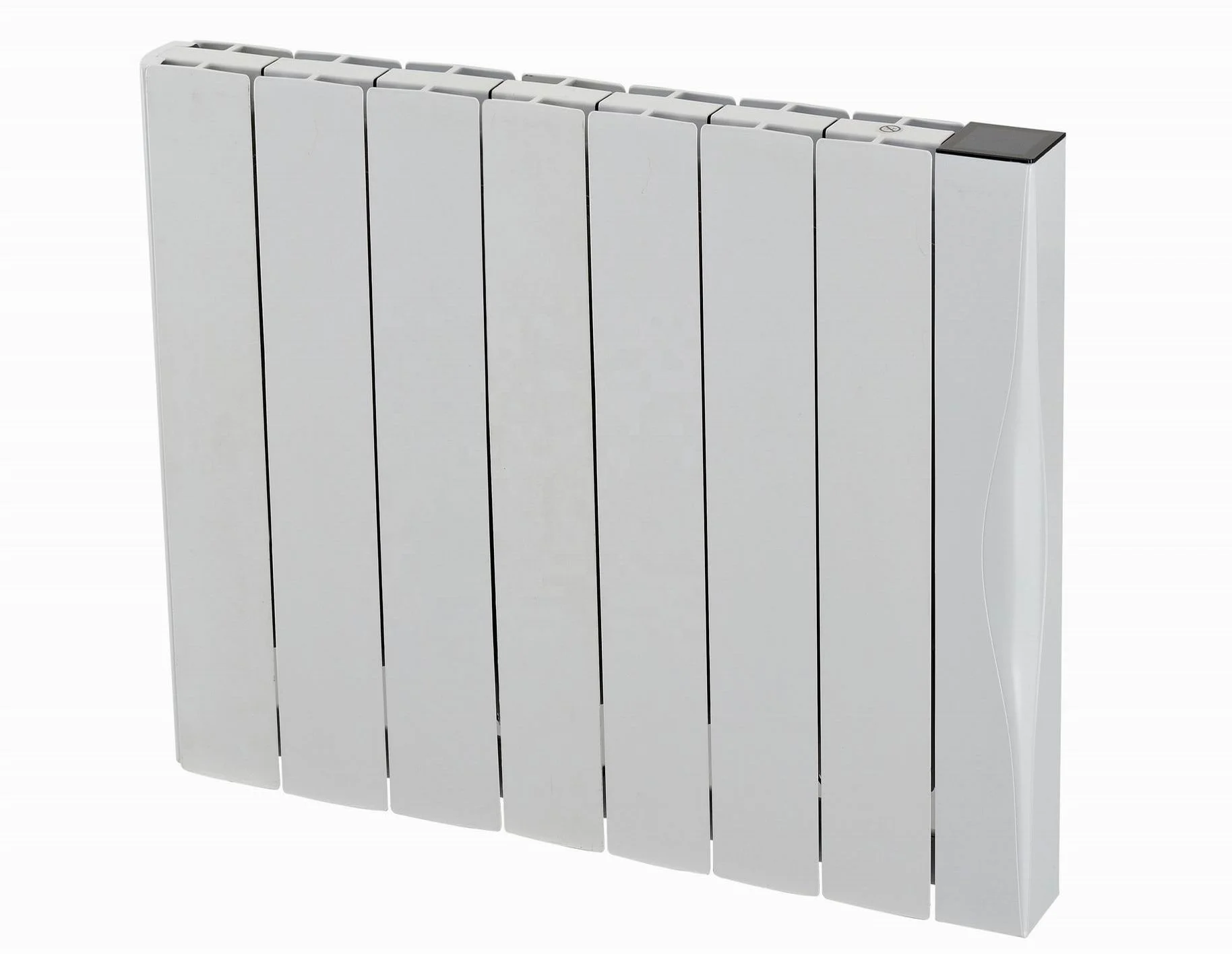 CE, NF WIFI optional 2000W 7 element Electric dry ceramic Radiator wall mounted precise thermostat control