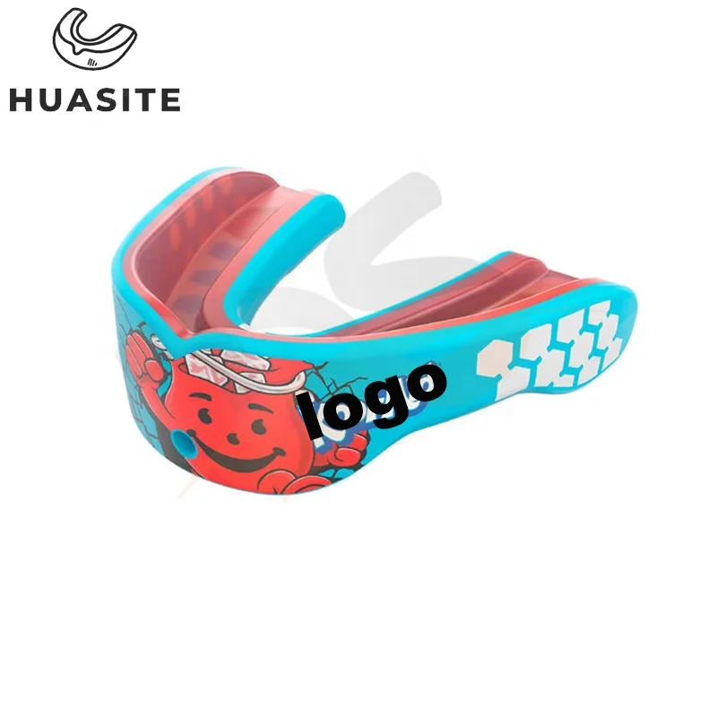 HUASITE Gel Max Power Mouth Guard со вкусом спортивный каппа для футбола хоккея баскетбола