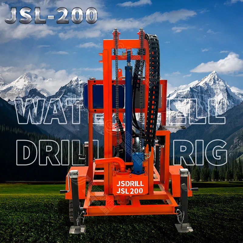 multifunction drilling machine engine diesel portable for water well drilling rig borehole drilling machines