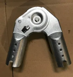 round hinge aluminum double sides multipurpose telescopic ladder